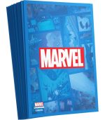 Fundas para Cartas Marvel Champions Sleeves Blue 66x91mm 50 Fundas +1 Transparente Gamegenic - Imagen 3
