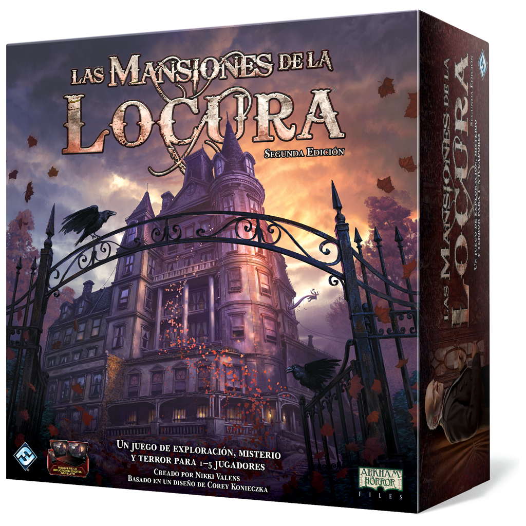 ffmad20_1.jpg Las Mansiones de la Locura Juego de Mesa de 1 a 5 jugadores - Imagen 1