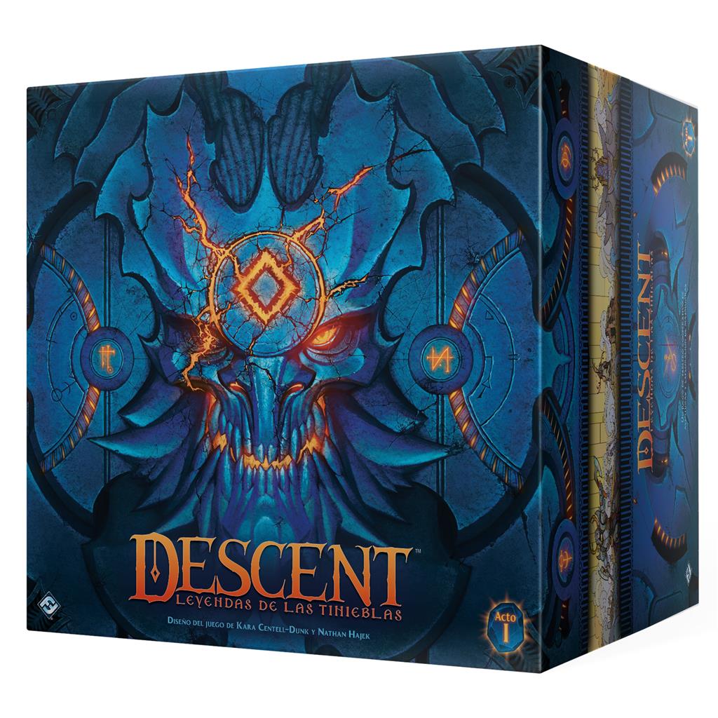 dle01es_1.jpg Descent Juego de Mesa de 1 a 4 Jugadores - Imagen 1
