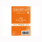 Fundas Transparentes Premium Zacatrus! Asia 57.5 x 89 mm 55 Fundas