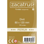 Fundas Dixit Premium 80 x 120 mm Transparentes Zacatrus! 55 Fundas Zacatrus