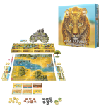 Vida Salvaje Serengeti Juego de Mesa de 1 a 4 Jugadores