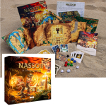 Nassor La Ciudad Dorada Juego de Mesa de 3 a 4 Jugadores