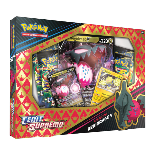Colección Regidrago V Cenit Supremo en Español Pokémon TCG