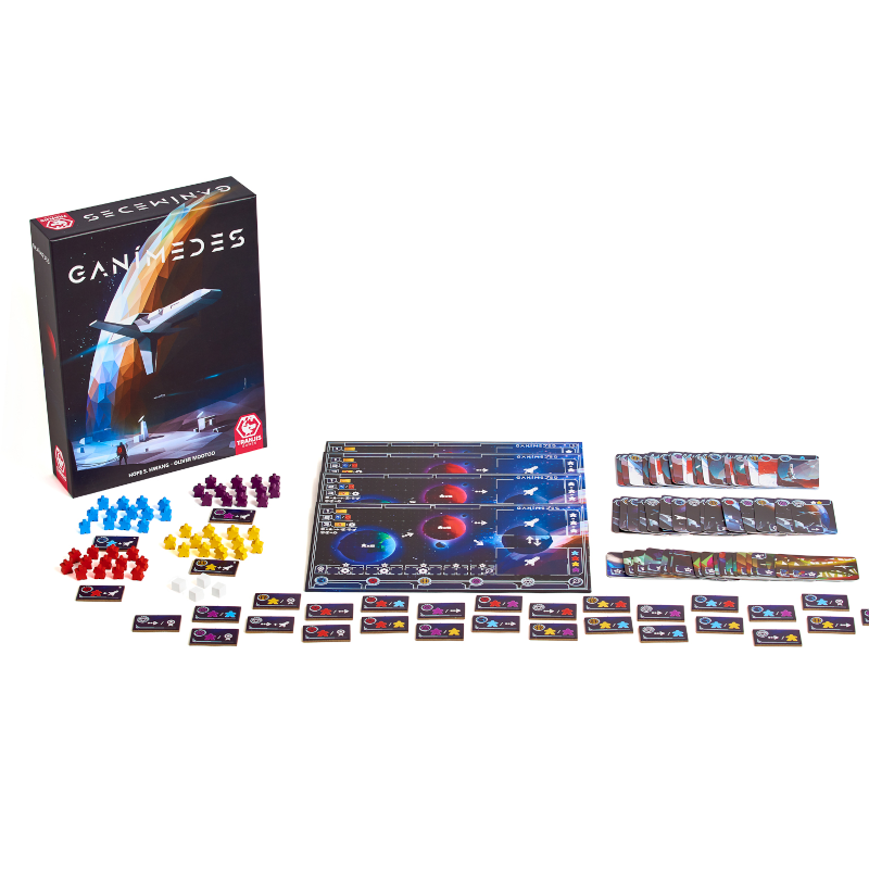 Ganímedes juego Ganímedes Juego de Mesa de 2 a 4 Jugadores - Imagen 1