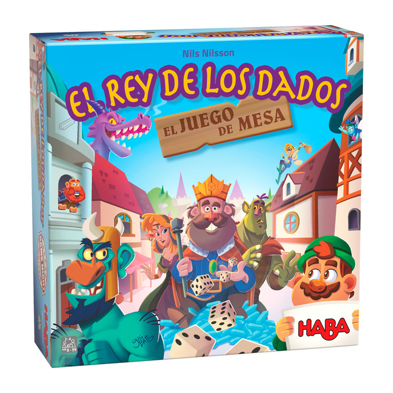 el rey de los dados el juego de mesa El Rey de los dados El Juego de Mesa de 2 a 4 Jugadores - Imagen 1