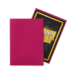 100 Fundas Standard Matte Color Magenta Dragon Shield