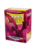 100 Fundas Standard Matte Color Magenta Dragon Shield - Imagen 2