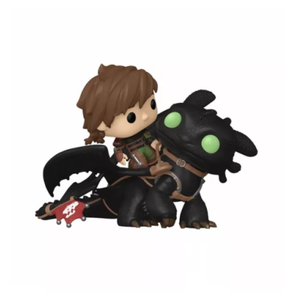 Funko Hiccup con Toothless Desdentao 123 POP Cómo entrenar a tu dragón 3 POP! Desdentado