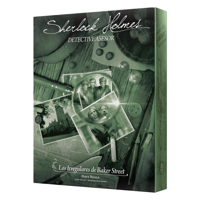 Sherlock Holmes Los Irregulares de Baker Street Juego de Mesa Sherlock Holmes Los Irregulares de Baker Street Juego de Mesa de 1 a 8 Jugadores - Imagen 1
