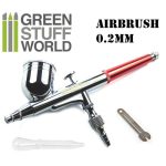 Airbrush Aerógrafo doble accion 0.2 Green Stuff World - Imagen 2