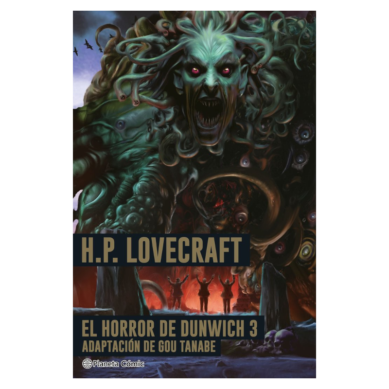 El Horror de Dunwich 3 H.P Lovecraft Cómic Manga El Horror de Dunwich 3 H.P Lovecraft Cómic Manga - Imagen 1