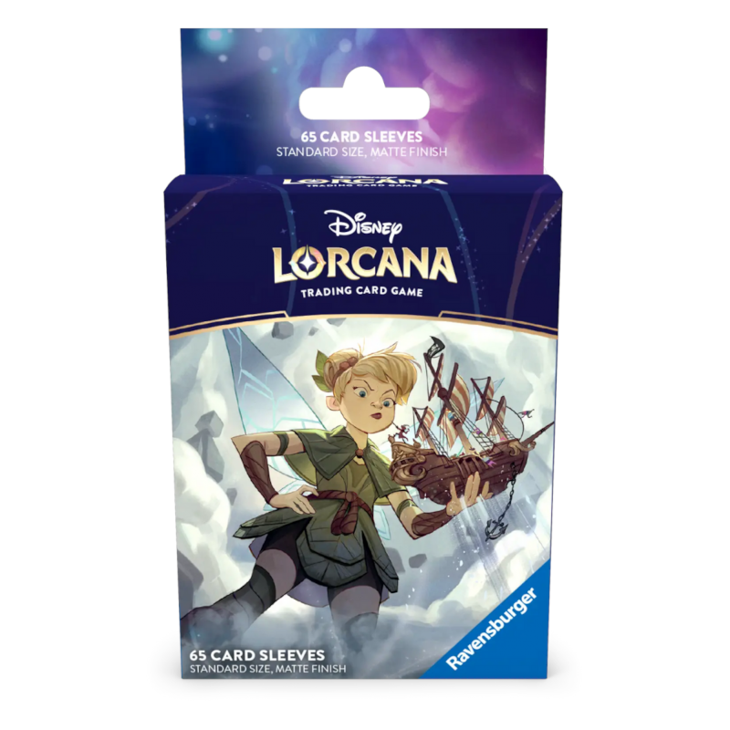 65 Fundas Standard para cartas Tinker Bell Giant Fairy Campanilla Lorcana TCG Disney Ravensburger 65 Fundas Standard para cartas Tinker Bell Giant Fairy Campanilla Lorcana TCG Disney Ravensburger - Imagen 1