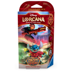 Ruby & Steel Starter Deck Reign of Jafar Lorcana TCG Disney en Inglés Ravensburger