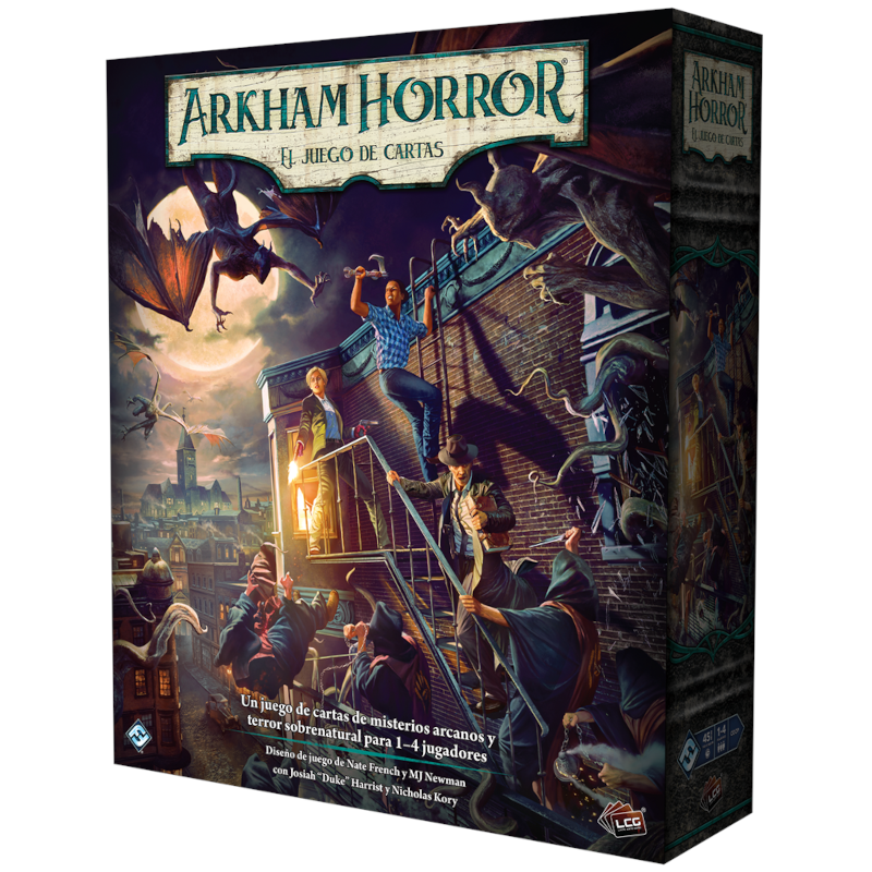 Arkham Horror El Juego de Cartas Nueva edición Arkham Horror El Juego de Cartas Nueva edición de 1 a 4 Jugadores LCG - Imagen 1