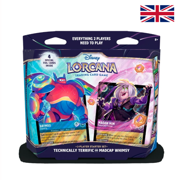 2 Player Starter Set  Hyperia City Lorcana TCG Disney en Inglés Ravensburger