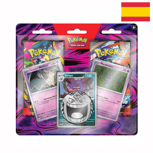 Blister Mimikyu, Gengar y Marshadow en Español Pokemon TCG